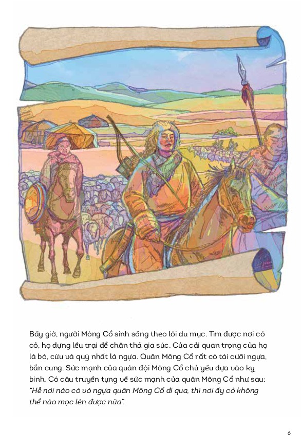 Bo
						
										
										Lich Su Viet Nam Bang Tranh - Chien Thang Quan Mong Lan 1 - Ban Mau