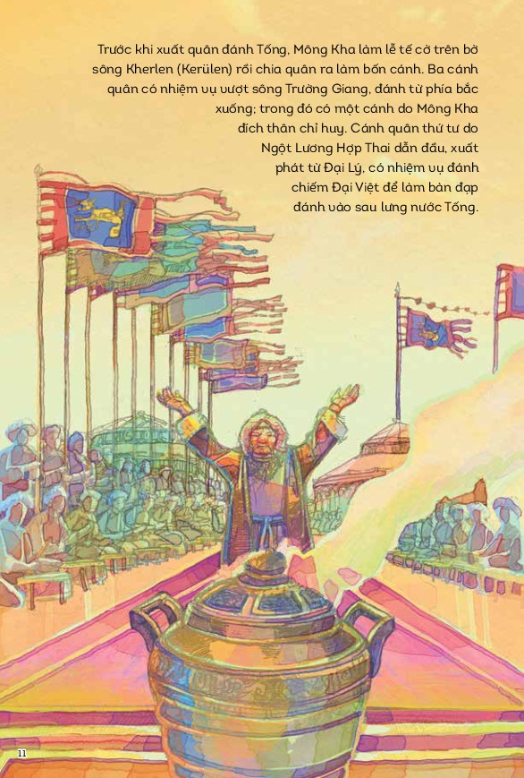 Bo
						
										
										Lich Su Viet Nam Bang Tranh - Chien Thang Quan Mong Lan 1 - Ban Mau