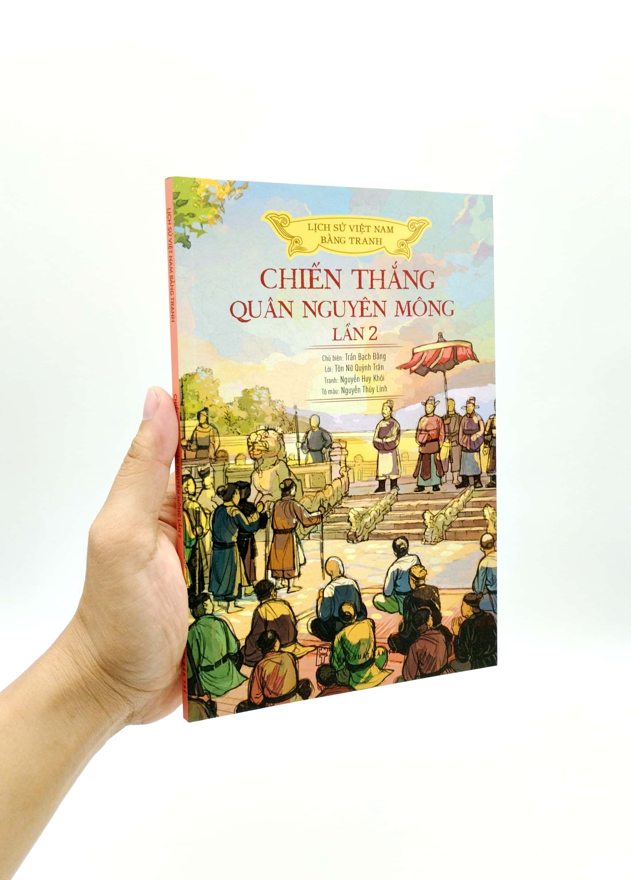 bộ lịch sử việt nam bằng tranh - chiến thắng quân nguyên mông lần 2 (bản màu) (tái bản 2023)