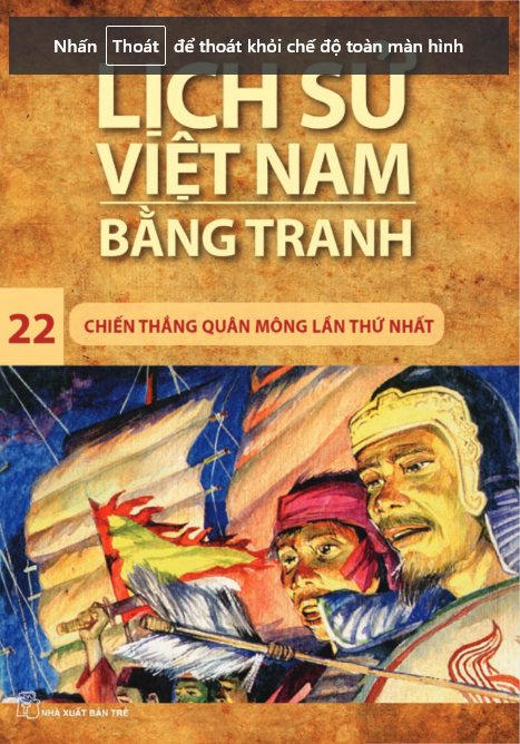 Bo
						
										
										Lich Su Viet Nam Bang Tranh - Tap 22 - Chien Thang Quan Mong Lan Thu Nhat