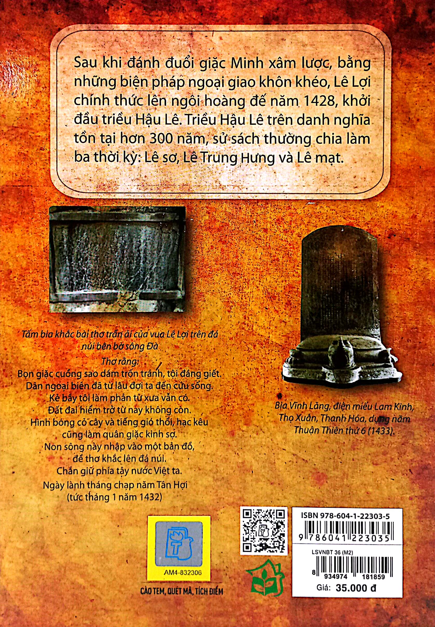 bộ lịch sử việt nam bằng tranh - tập 36 - sáng lập triều lê (tái bản 2023)