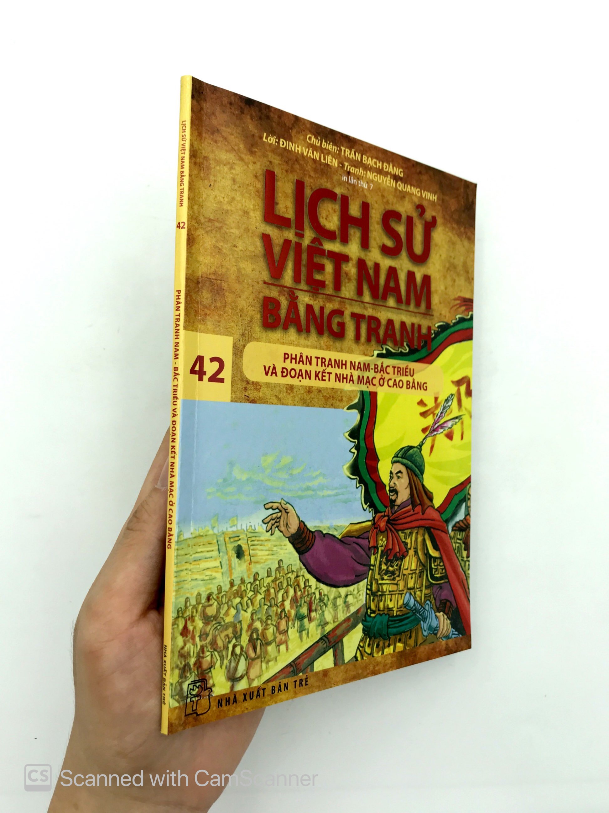 bộ lịch sử việt nam bằng tranh - tập 42: phân tranh nam - bắc triều và đoạn kết nhà mạc ở cao bằng