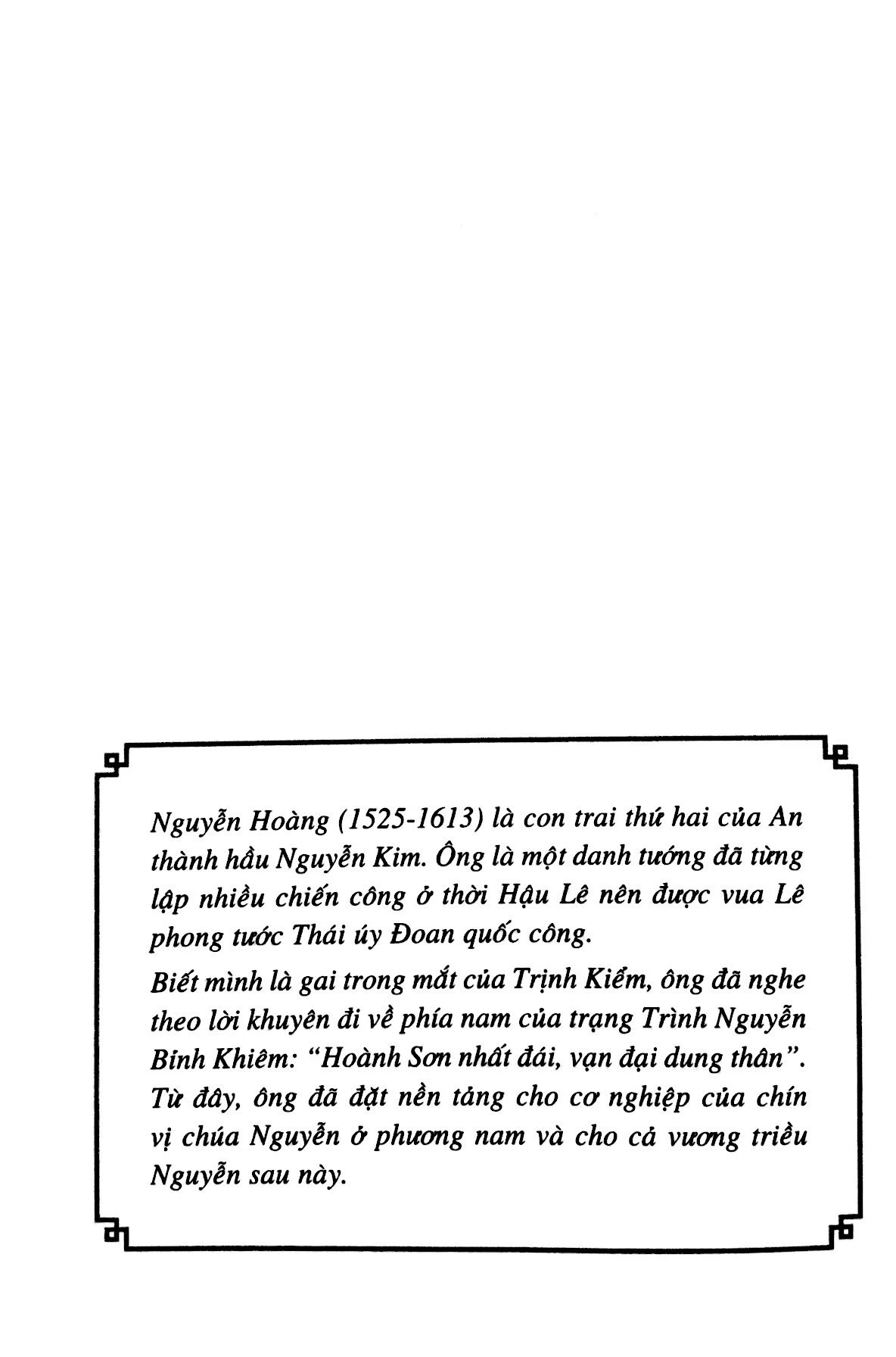 Bo
						
										
										Lich Su Viet Nam Bang Tranh - Tap 49 - Chua Tien Nguyen Hoang (Tai Ban 2024)