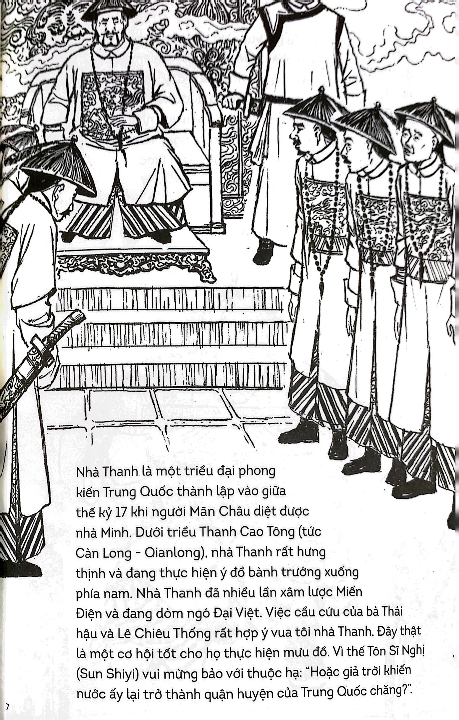 bộ lịch sử việt nam bằng tranh - tập 55 - quang trung đại phá quân thanh