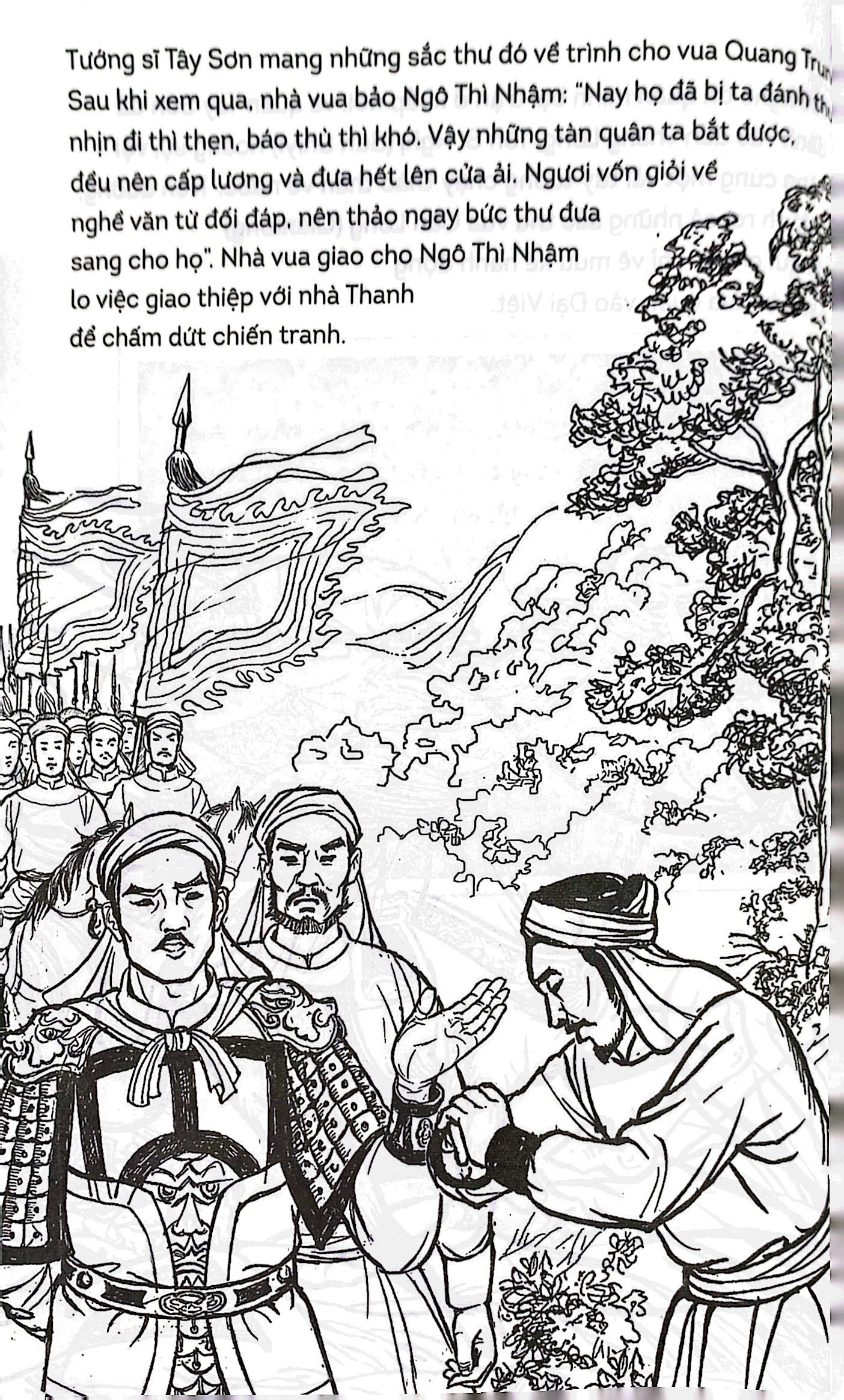 bộ lịch sử việt nam bằng tranh - tập 56 - quang trung xây dựng đất nước