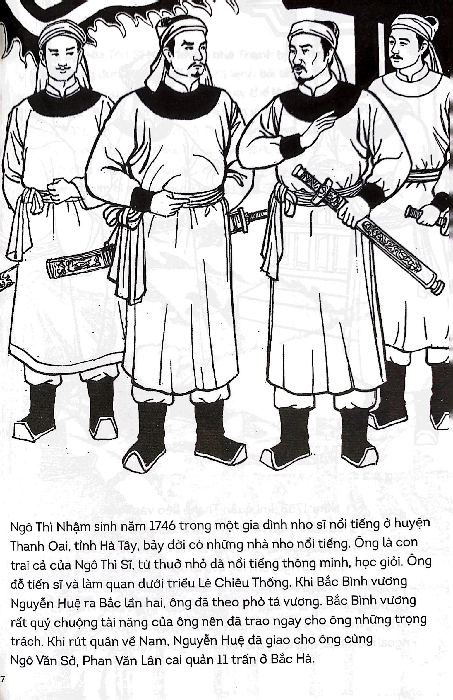 bộ lịch sử việt nam bằng tranh - tập 56 - quang trung xây dựng đất nước