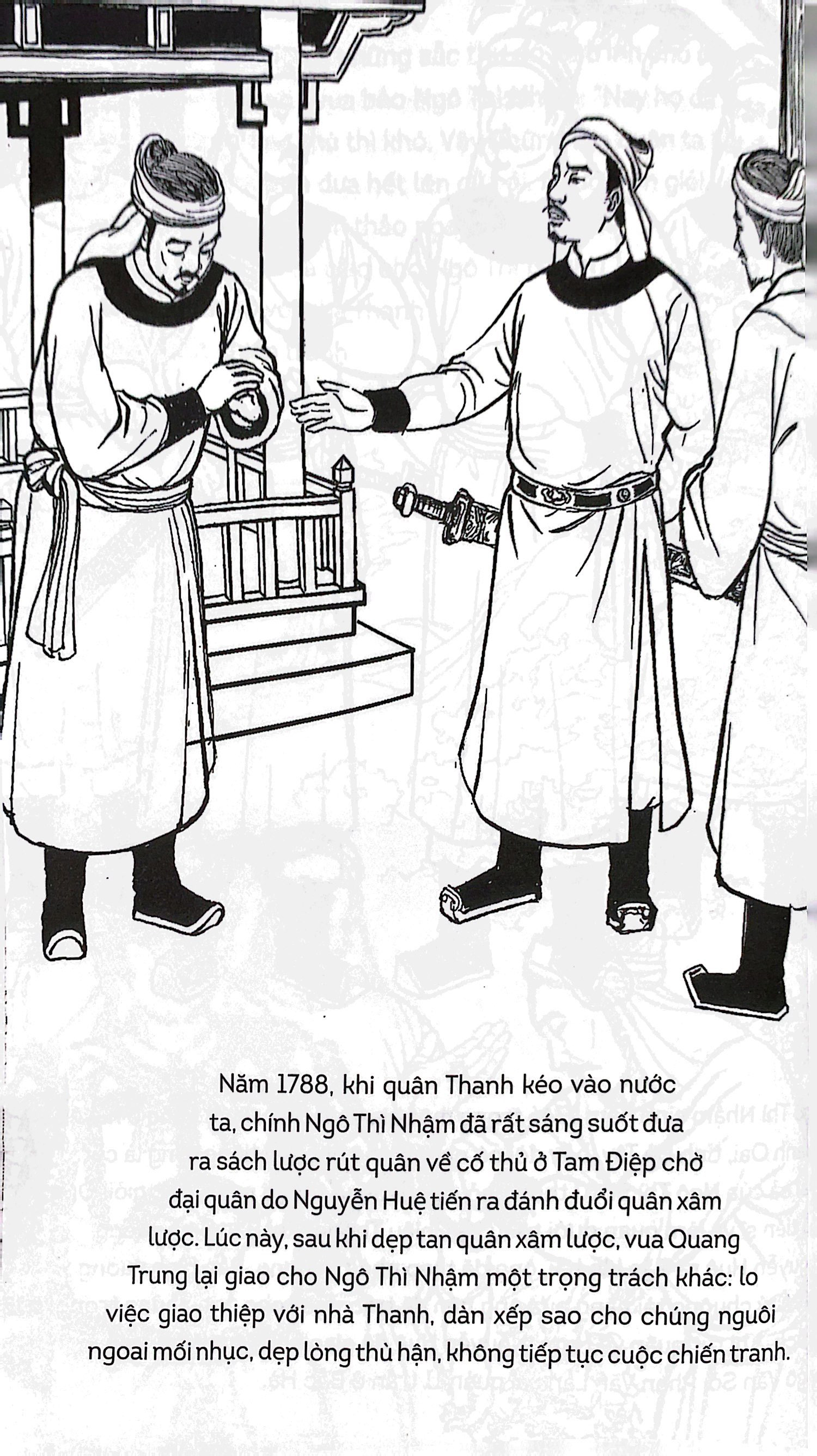 bộ lịch sử việt nam bằng tranh - tập 56 - quang trung xây dựng đất nước