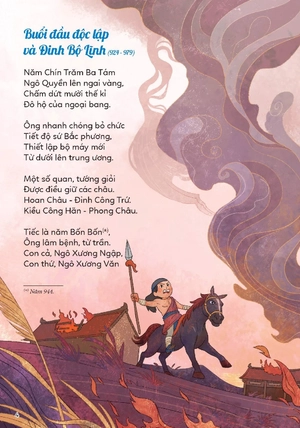 bộ lịch sử việt nam kể bằng thơ - tập 2 - từ loạn 12 sứ quân đến chiến thắng chống nguyên - mông