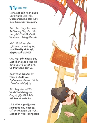 bộ lịch sử việt nam kể bằng thơ - tập 3 - từ khởi nghĩa lam sơn đến khi có quốc hiệu việt nam