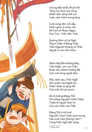 bộ lịch sử việt nam kể bằng thơ - tập 3 - từ khởi nghĩa lam sơn đến khi có quốc hiệu việt nam