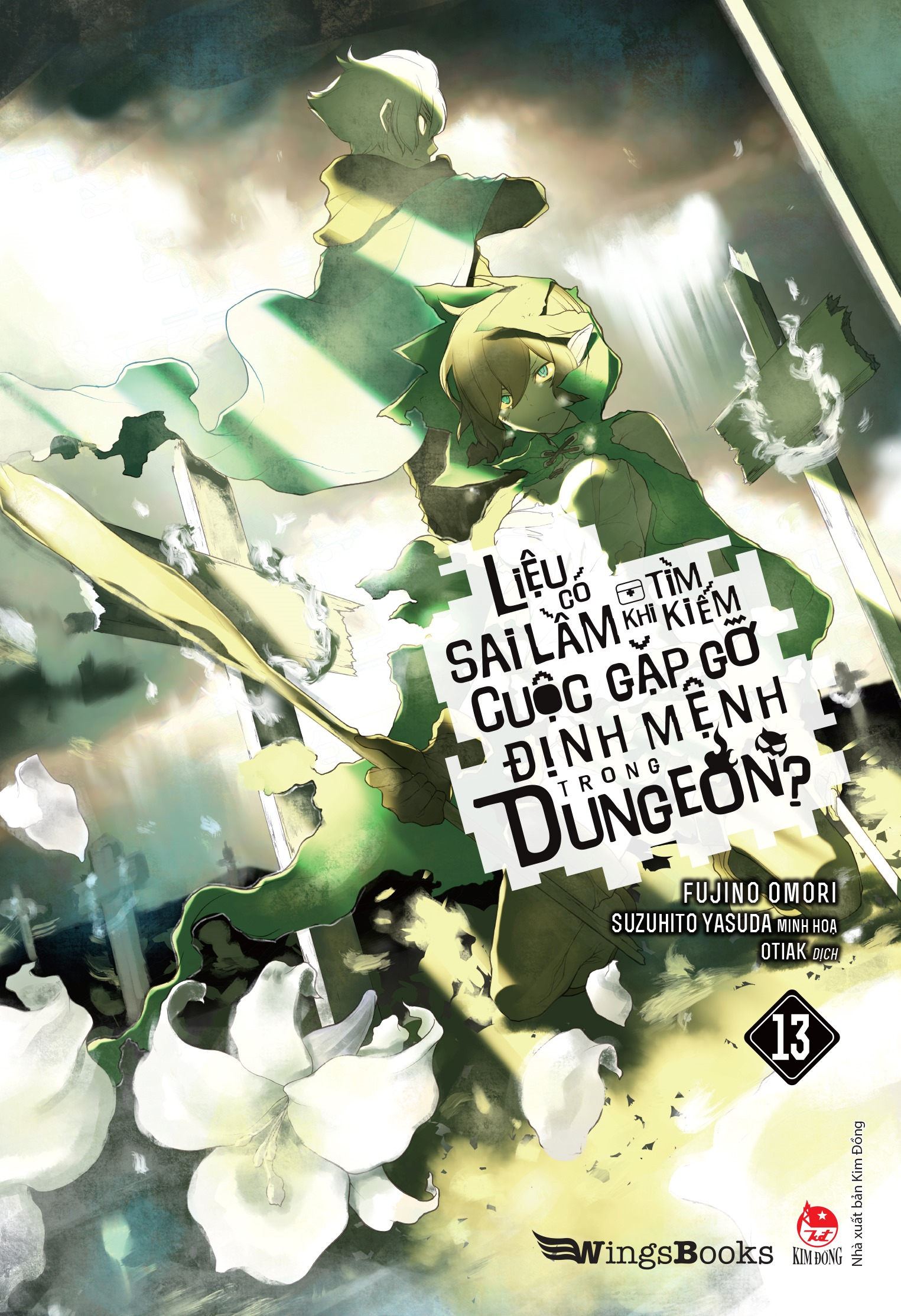 Bộ
						
										
										Liệu Có Sai Lầm Khi Tìm Kiếm Cuộc Gặp Gỡ Định Mệnh Trong Dungeon - Tập 13 - Bản Giới Hạn - Tặng Kèm Bookmark + Set 2 Card 2 Mặt