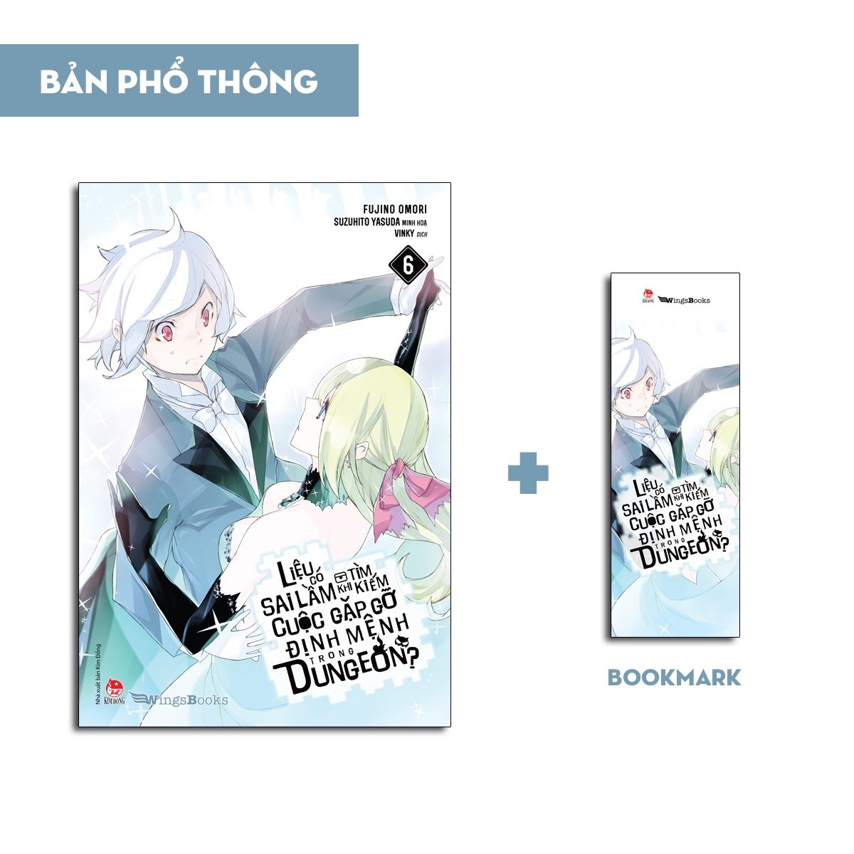 Bộ
						
										
										Liệu Có Sai Lầm Khi Tìm Kiếm Cuộc Gặp Gỡ Định Mệnh Trong Dungeon - Tập 6