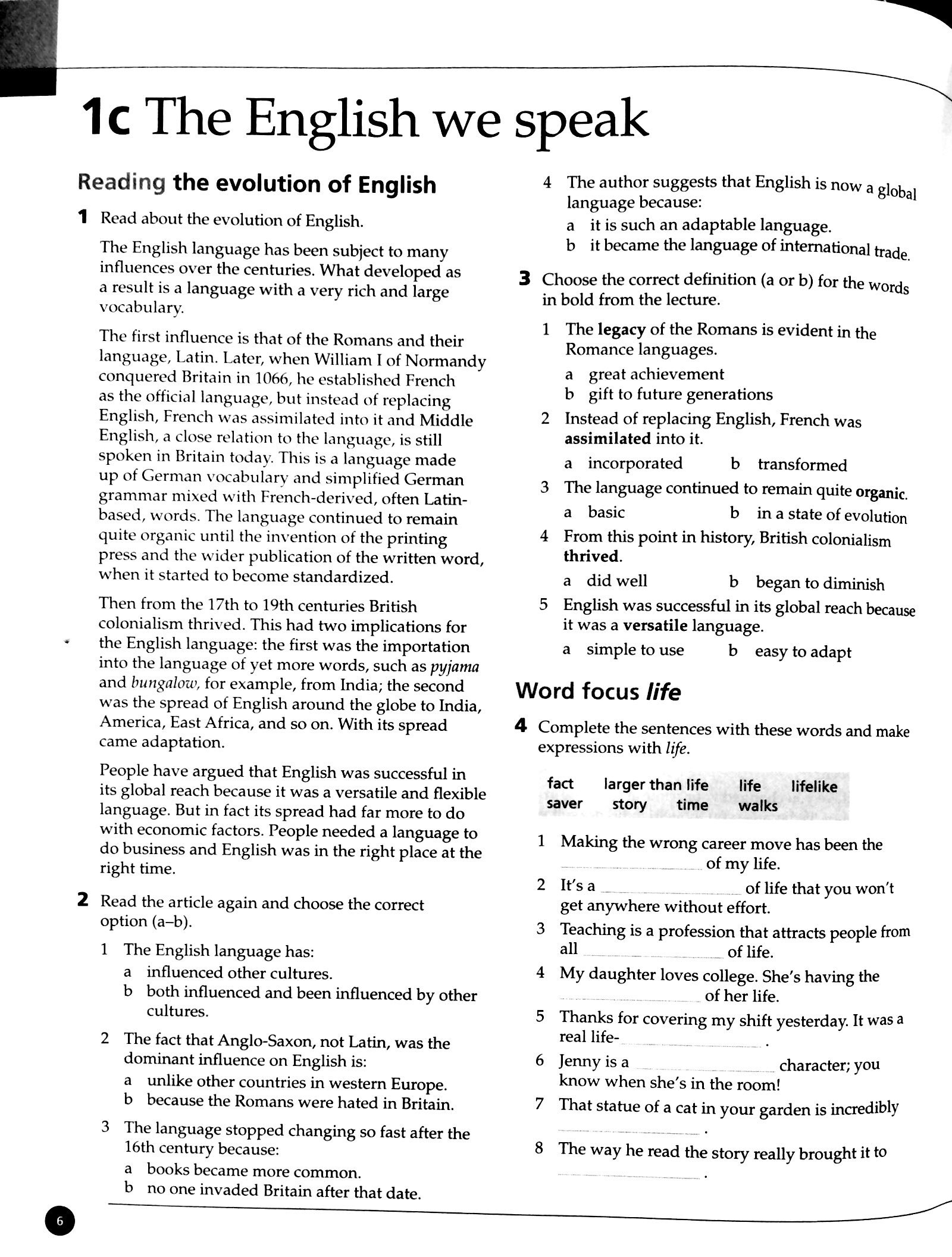 bộ life (american english edition) 6 printed workbook