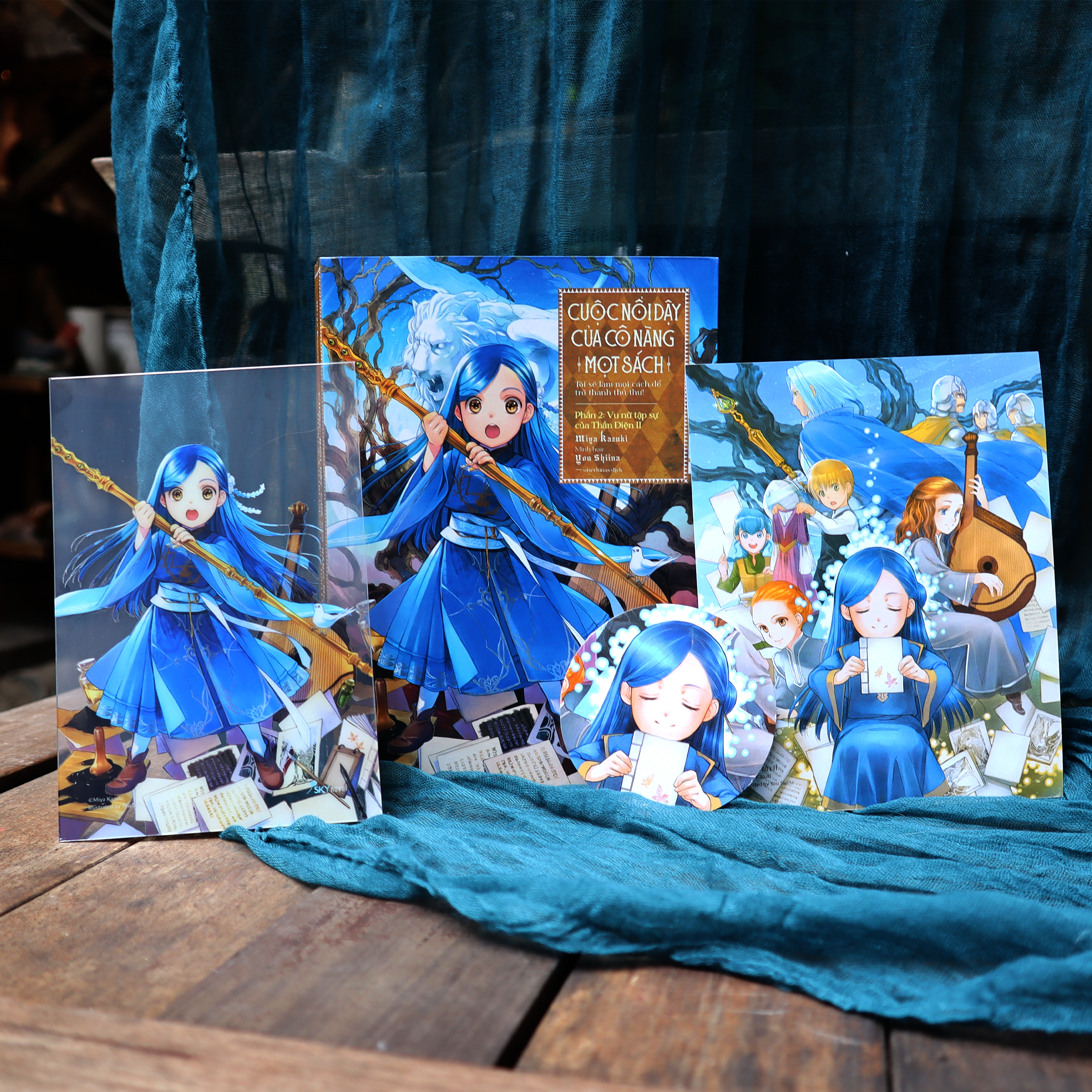 Bộ
						
										
										[Light Novel] Cuộc Nổi Dậy Của Cô Nàng Mọt Sách - Phần 2 - Vu Nữ Tập Sự Của Thần Điện II - Bản Đặc Biệt - Tặng Kèm Bookmark + Card Trong + Postcard