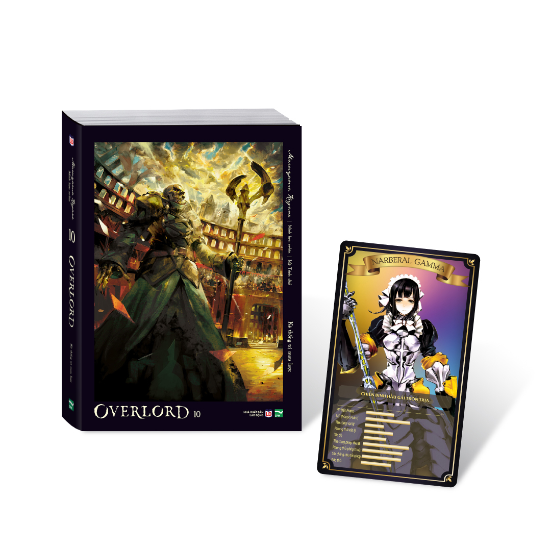 Bộ
						
										
										[Light Novel] OVERLORD - Tập 10 - Kẻ Thống Trị Mưu Lược - Bản Đặc Biệt - Tặng Kèm Character Card