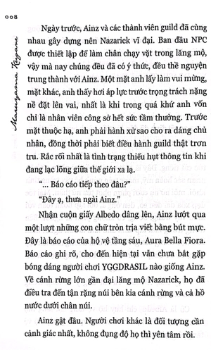 bộ [light novel] overlord - tập 2: chiến binh bóng tối