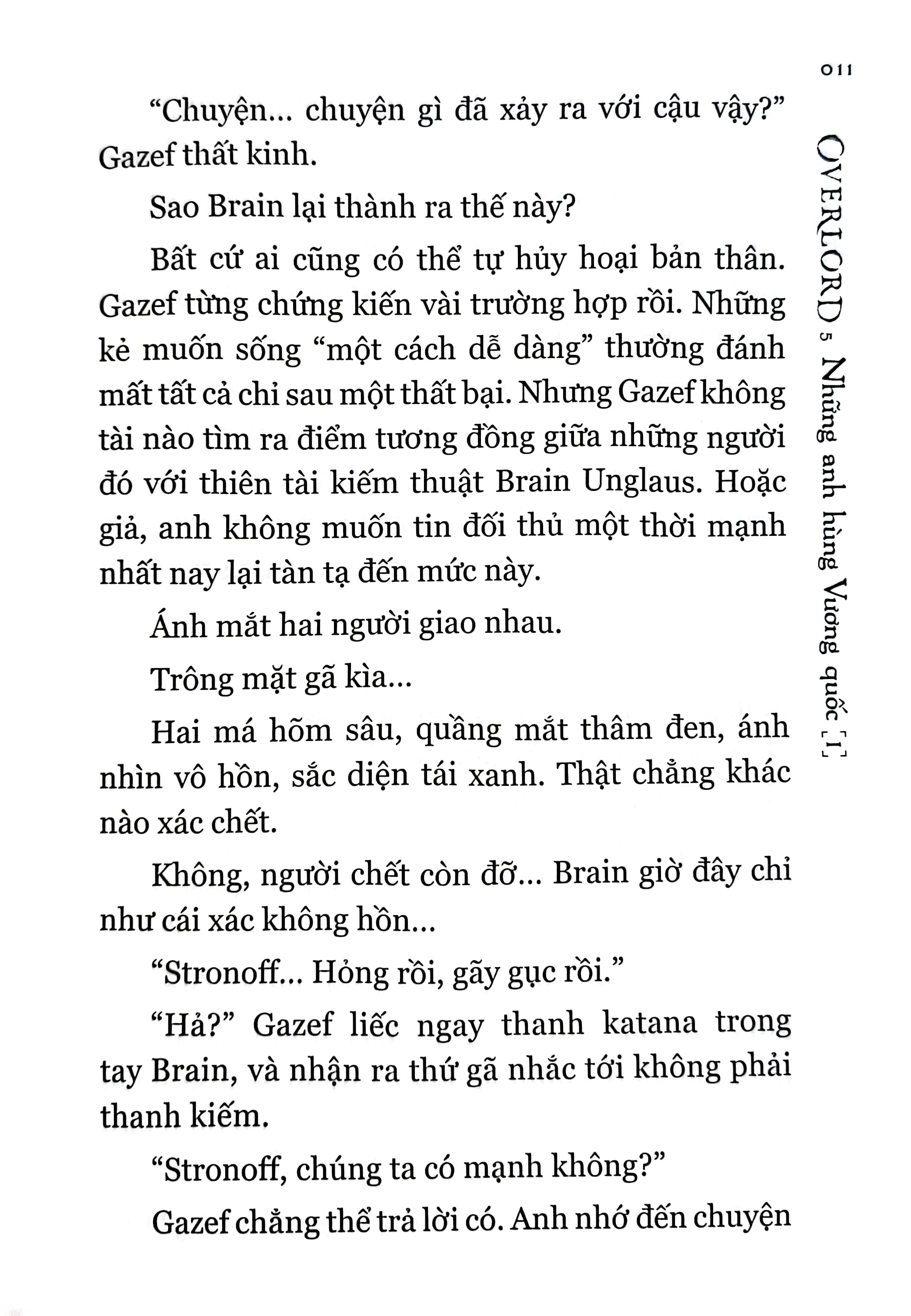 bộ [light novel] overlord - tập 5: những anh hùng vương quốc