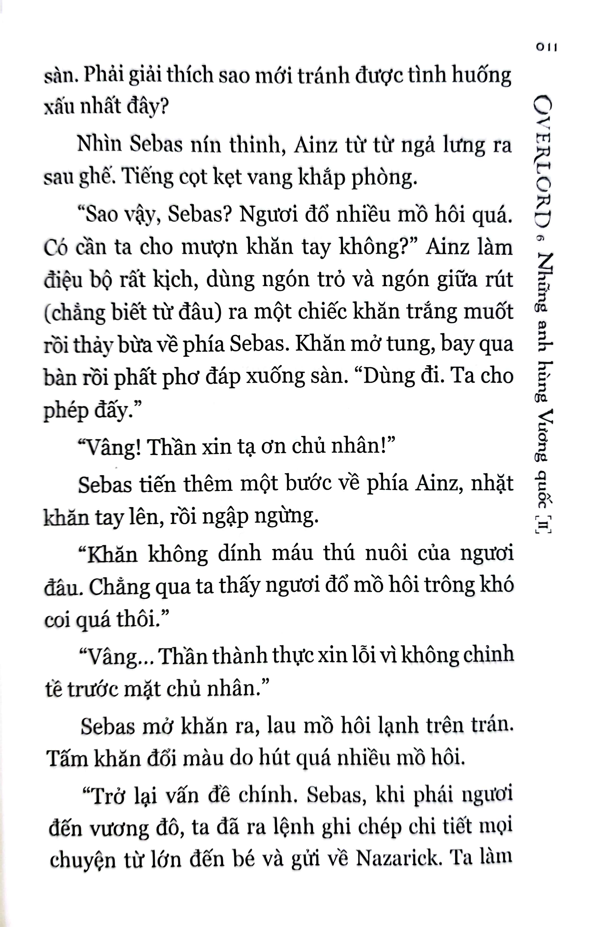 bộ [light novel] overlord - tập 6: những anh hùng vương quốc 2