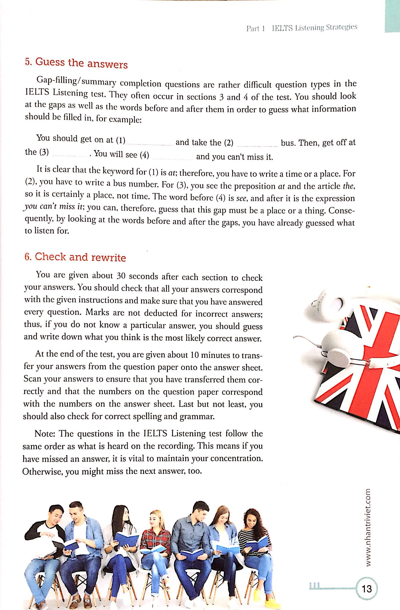 bộ listening strategies for the ielts test - book 1