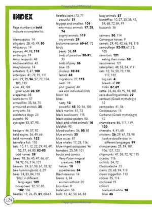 bộ lists for curious kids: animals: 206 fun, fascinating and fact-filled lists