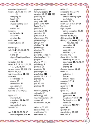 bộ lists for curious kids: human body: 205 fun, fascinating and fact-filled lists