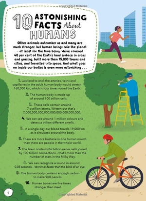 bộ lists for curious kids: human body: 205 fun, fascinating and fact-filled lists