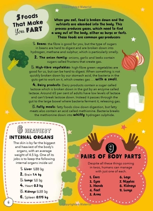 bộ lists for curious kids: human body: 205 fun, fascinating and fact-filled lists