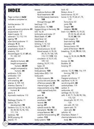 bộ lists for curious kids: human body: 205 fun, fascinating and fact-filled lists