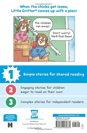 bộ little critter: tricky chickies (i can read comics level 1)