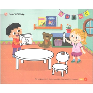 bộ little hands activity book 1