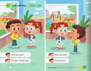 bộ little hands student book 2