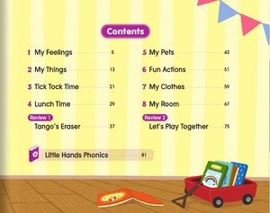 bộ little hands student book 3