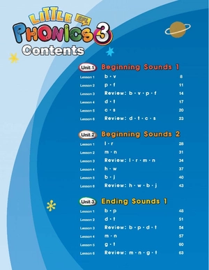 bộ little phonics 3 student book