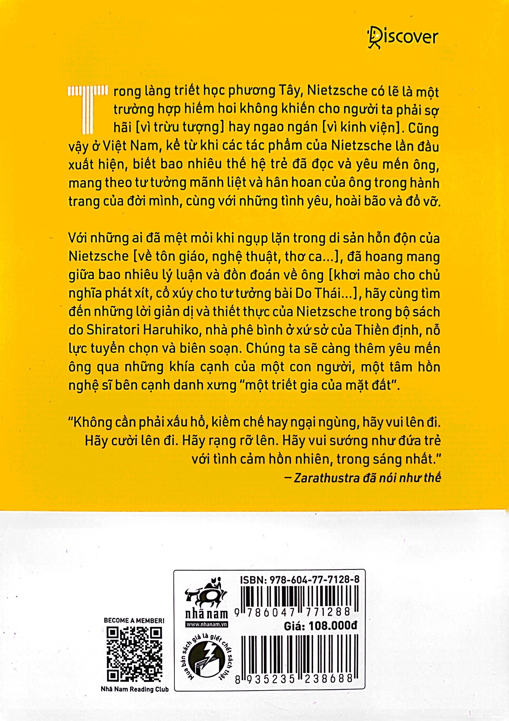 bộ lời của nietzsche cho người trẻ - tập 1: tình yêu - ý chí - khát vọng