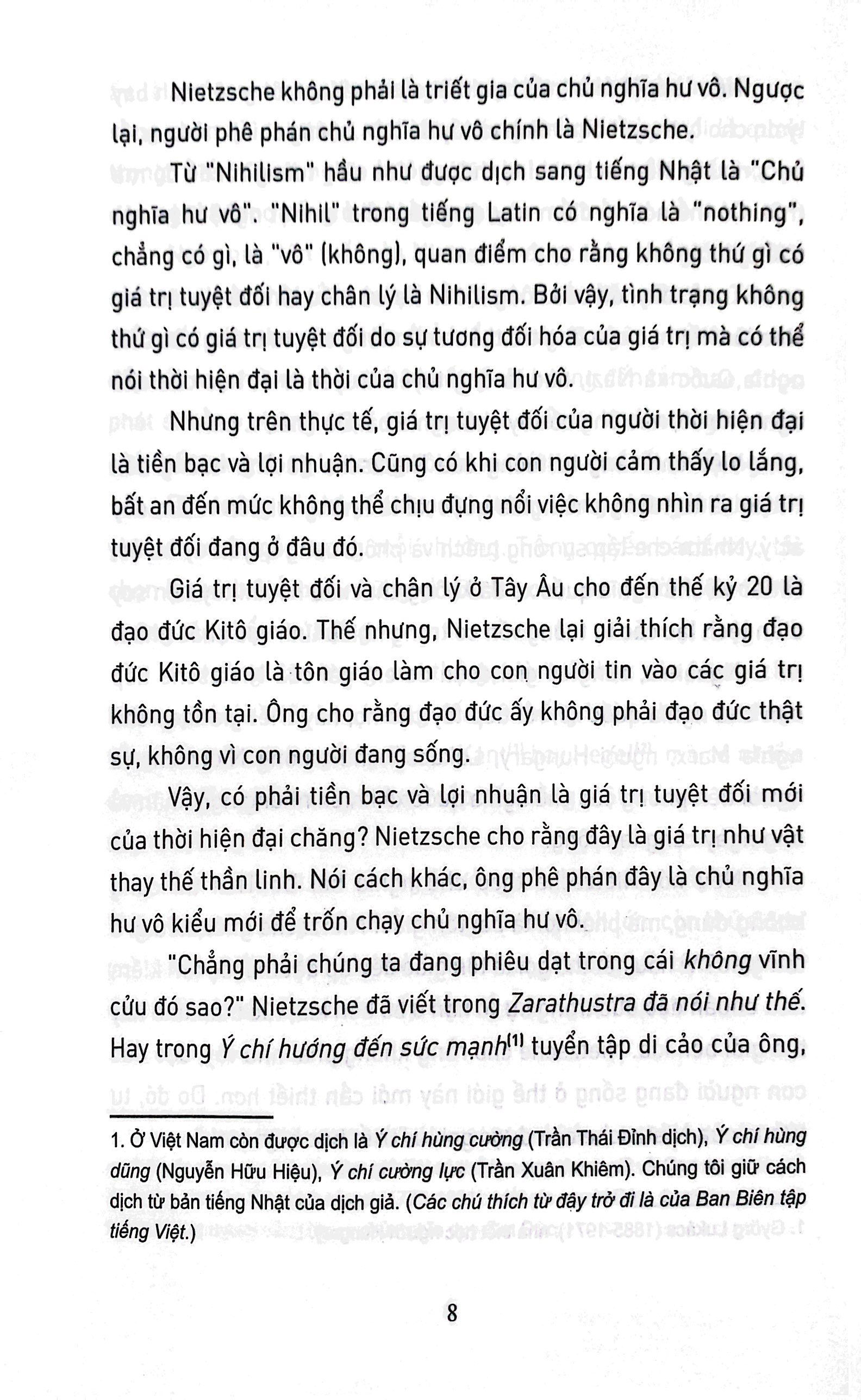 bộ lời của nietzsche cho người trẻ - tập 1: tình yêu - ý chí - khát vọng