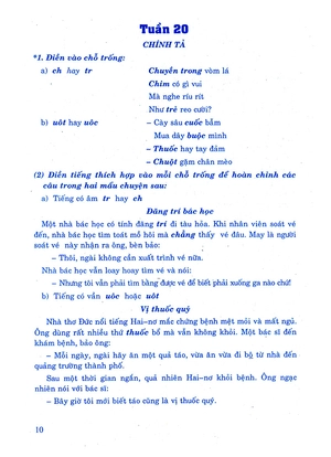 bộ lời giải vở bài tập tiếng việt 4 - tập 2