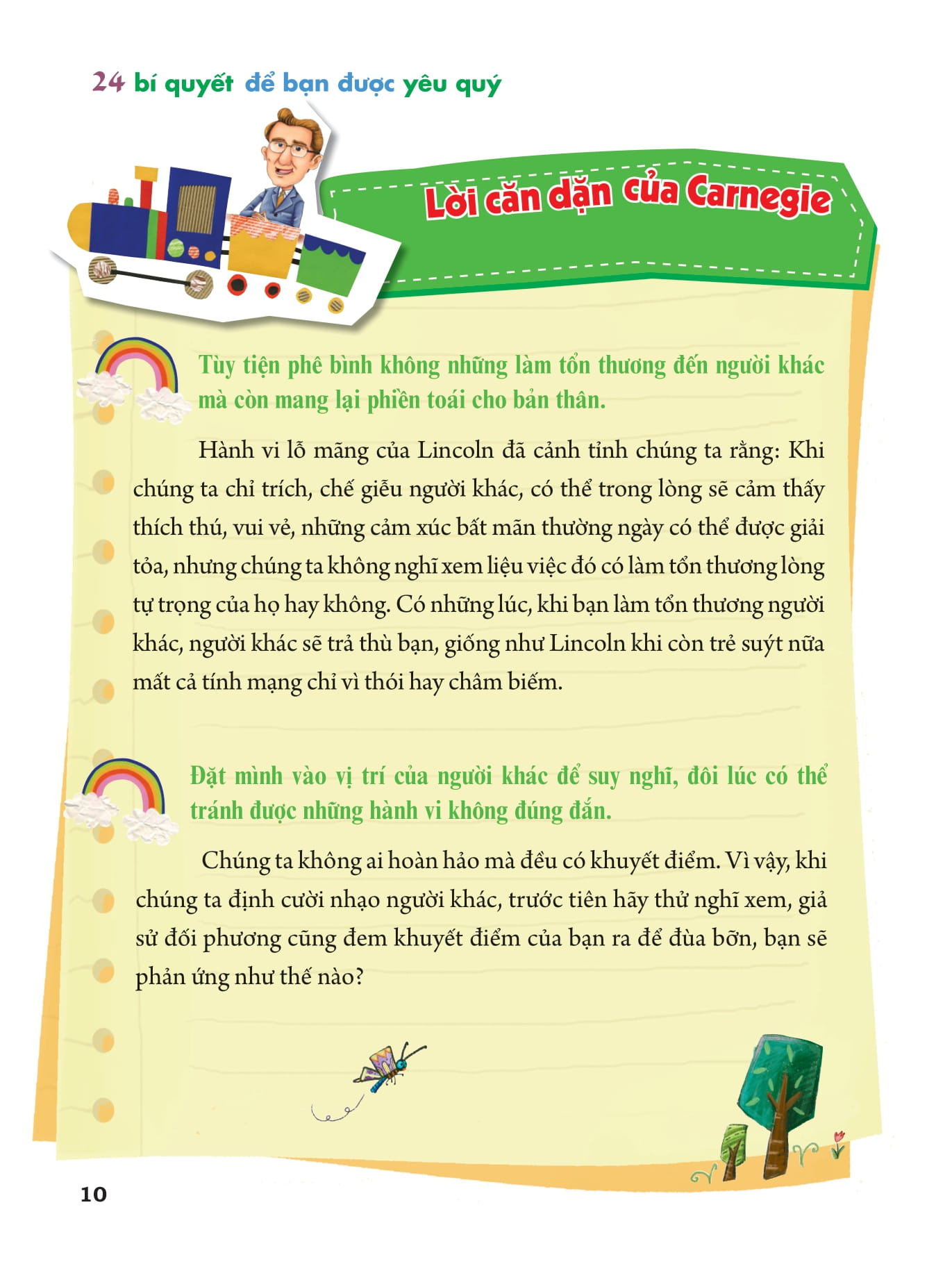 bộ lời nhắn nhủ từ carnegie dành cho thanh thiếu niên - 24 bí quyết để bạn được yêu quý (tái bản 2022)