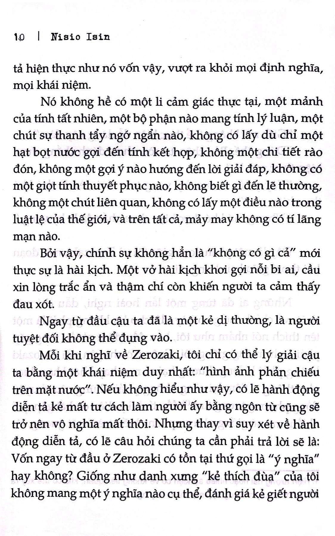 bộ lời nói đùa 2: kẻ siết cổ mộng mơ - zerozaki hitoshiki - mất tư cách làm người
