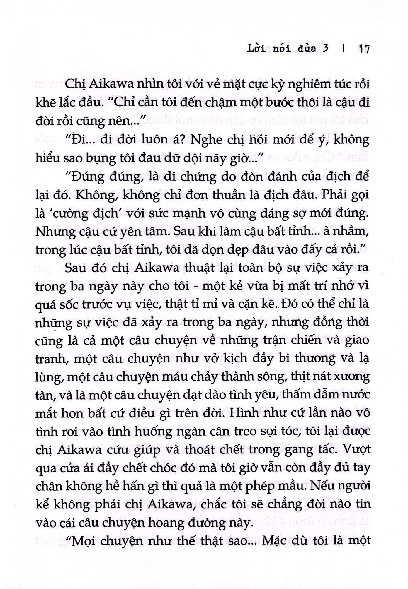 bộ lời nói đùa 3: học viện treo cổ - đệ tử của kẻ thích bông đùa