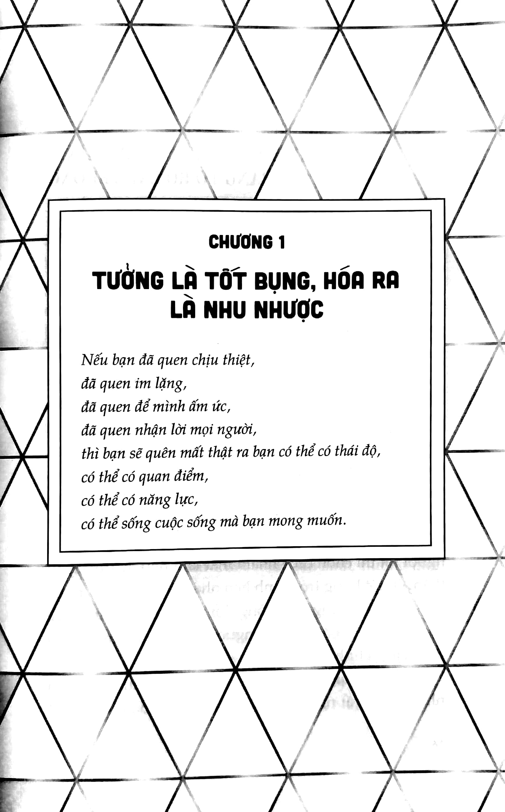 bộ lòng tốt của bạn cần thêm đôi phần sắc sảo