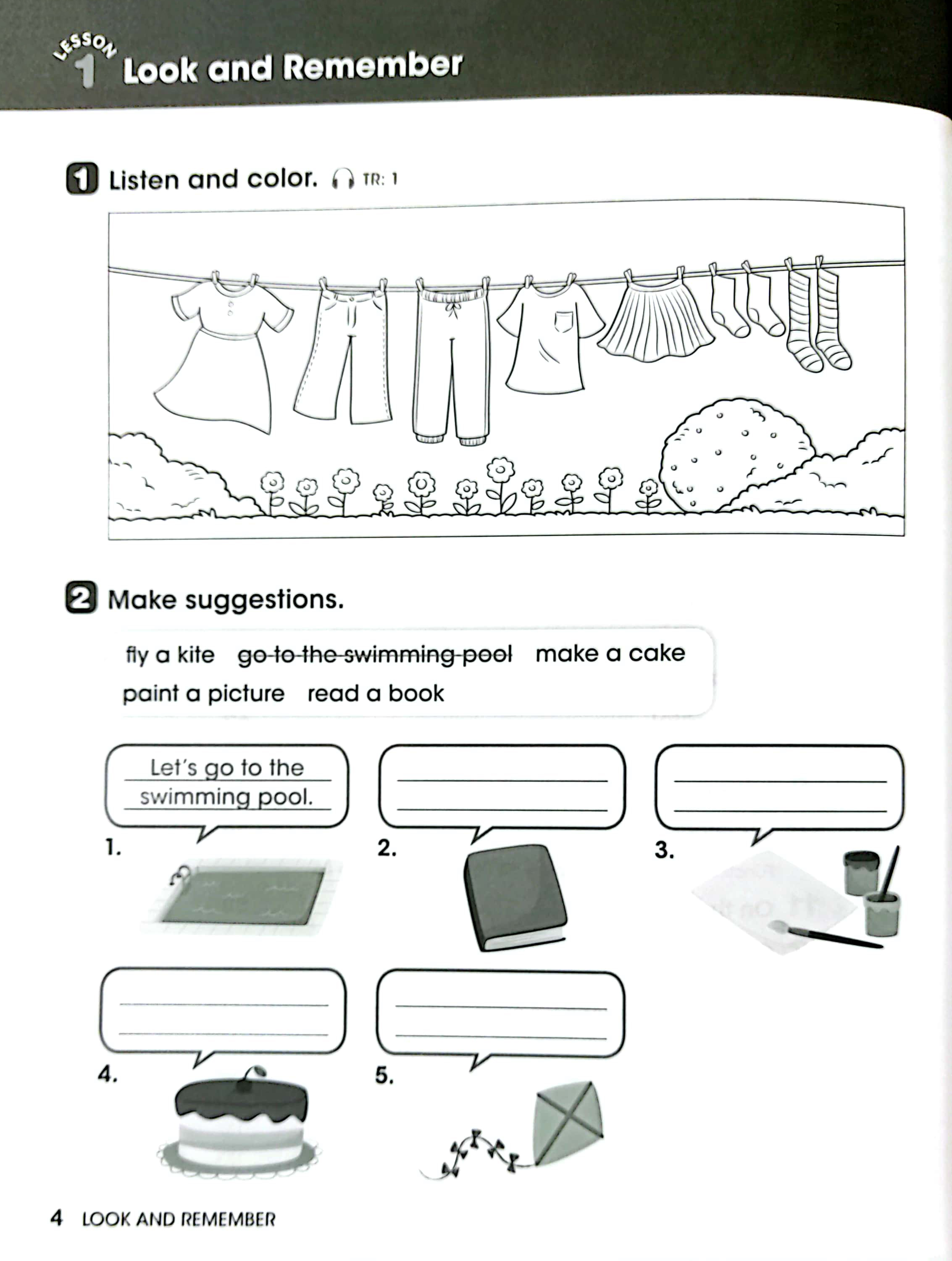 bộ look 2: workbook with online practice