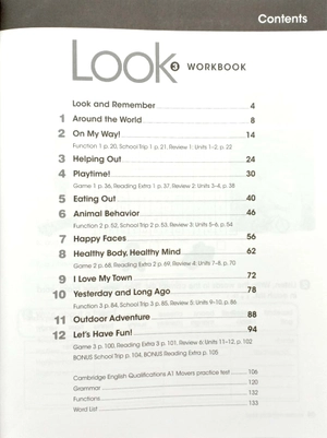bộ look 3: workbook with online practice