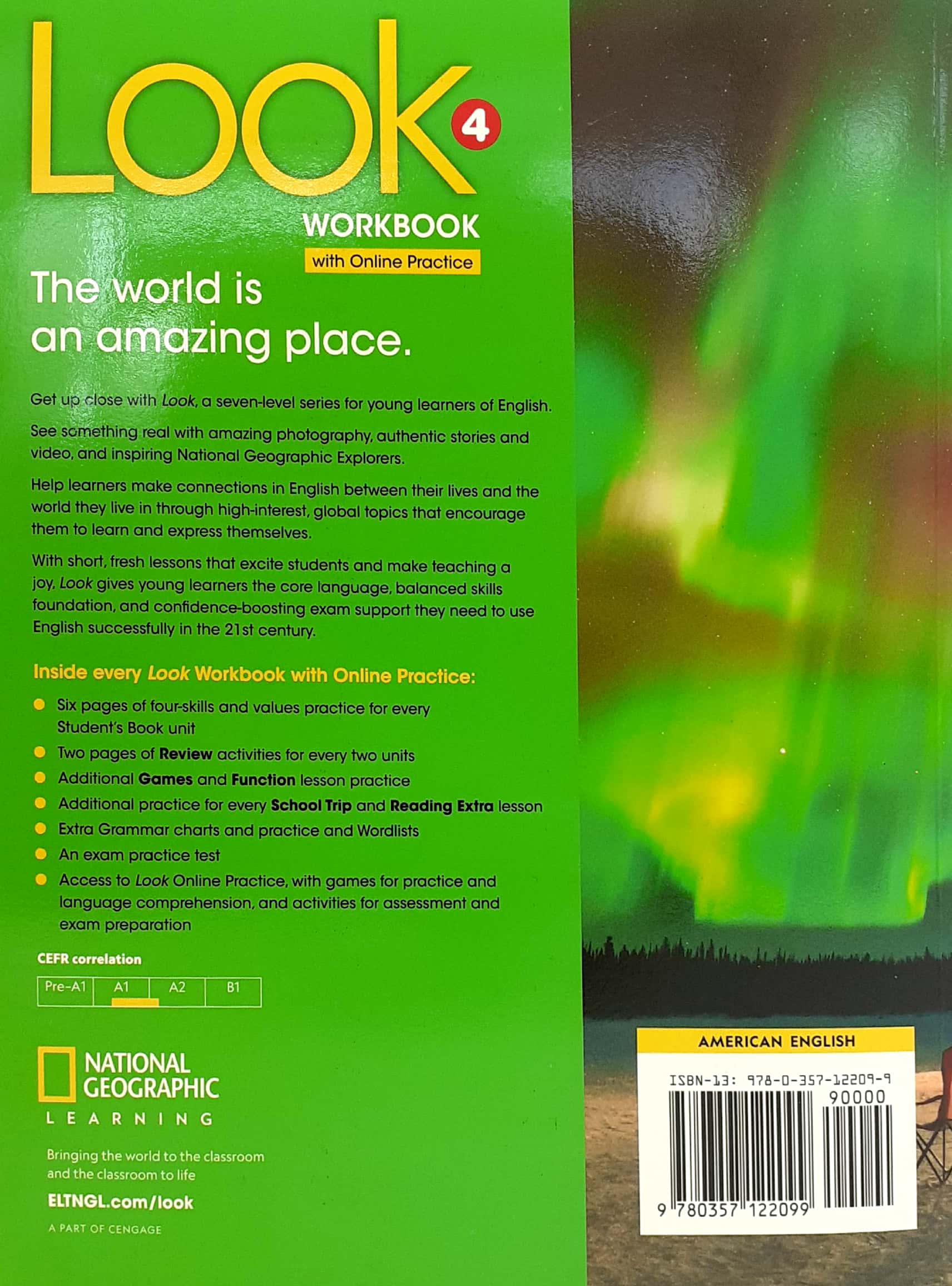 bộ look 4: workbook with online practice