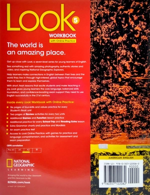 bộ look 5: workbook with online practice