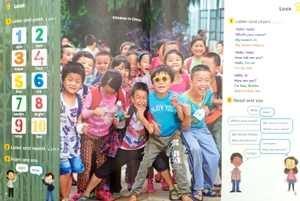 bộ look ame 1 student book
