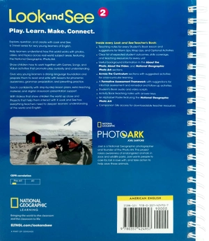 bộ look and see ame 2 teacher's book + abc poster