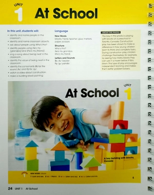 bộ look and see ame 2 teacher's book + abc poster