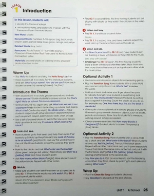 bộ look and see ame 2 teacher's book + abc poster