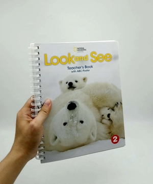 bộ look and see ame 2 teacher's book + abc poster
