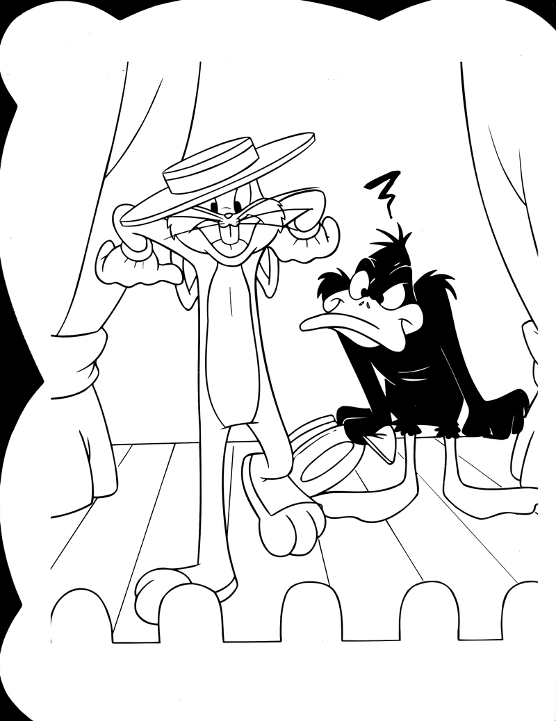 bộ looney tunes - tô màu cùng daffy (tập 2)